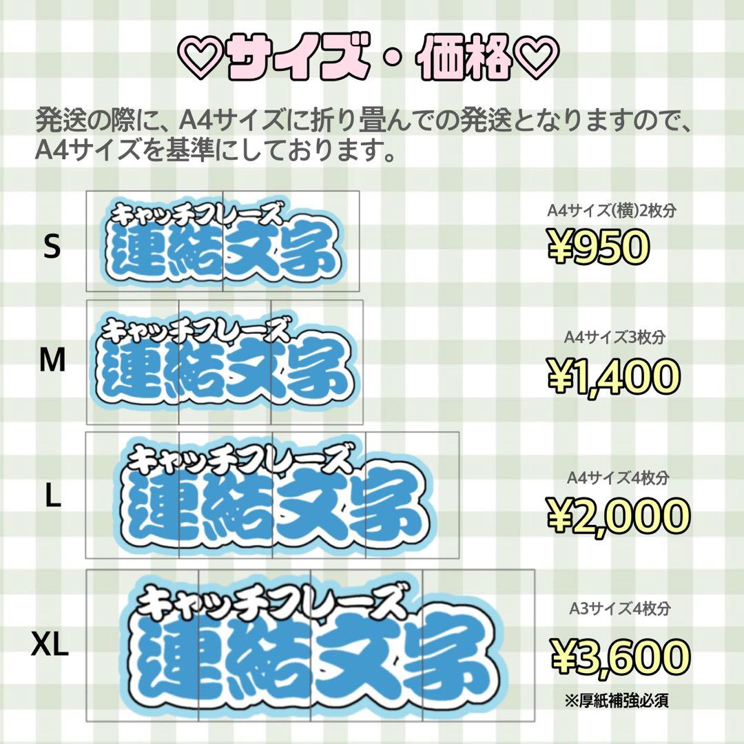 連結文字パネル　オーダー受付中！