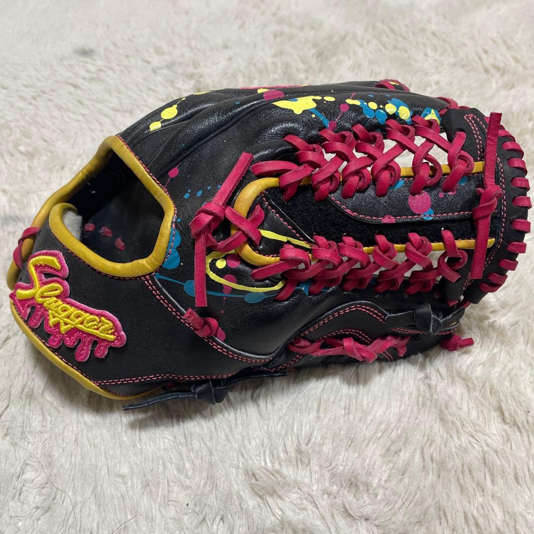 久保田スラッガー　スプラッシュ限定　軟式グローブ　収納袋付き