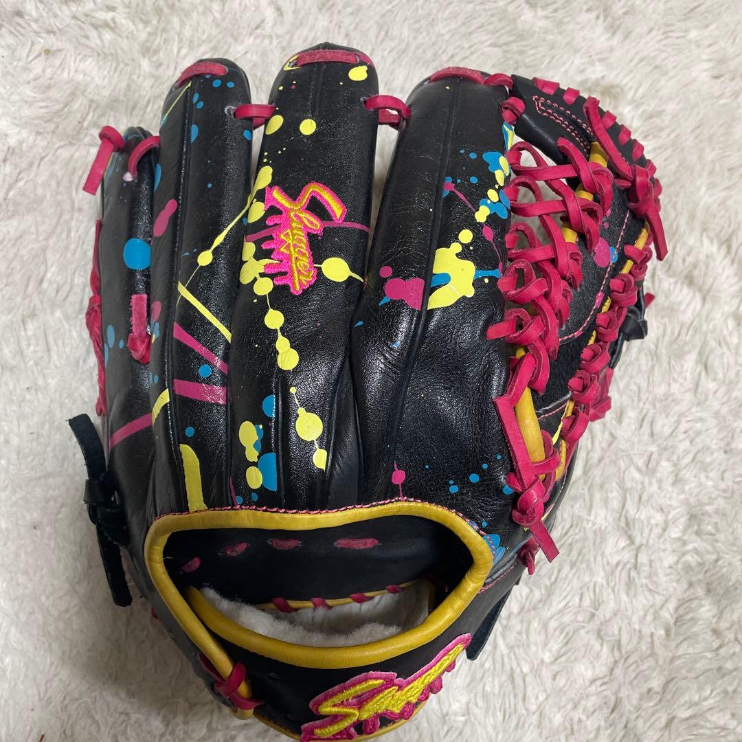 久保田スラッガー　スプラッシュ限定　軟式グローブ　収納袋付き