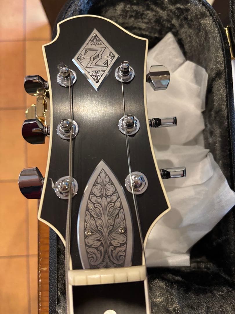 どん。zemaitis カスタムショップ　CS24MF メタルフロント