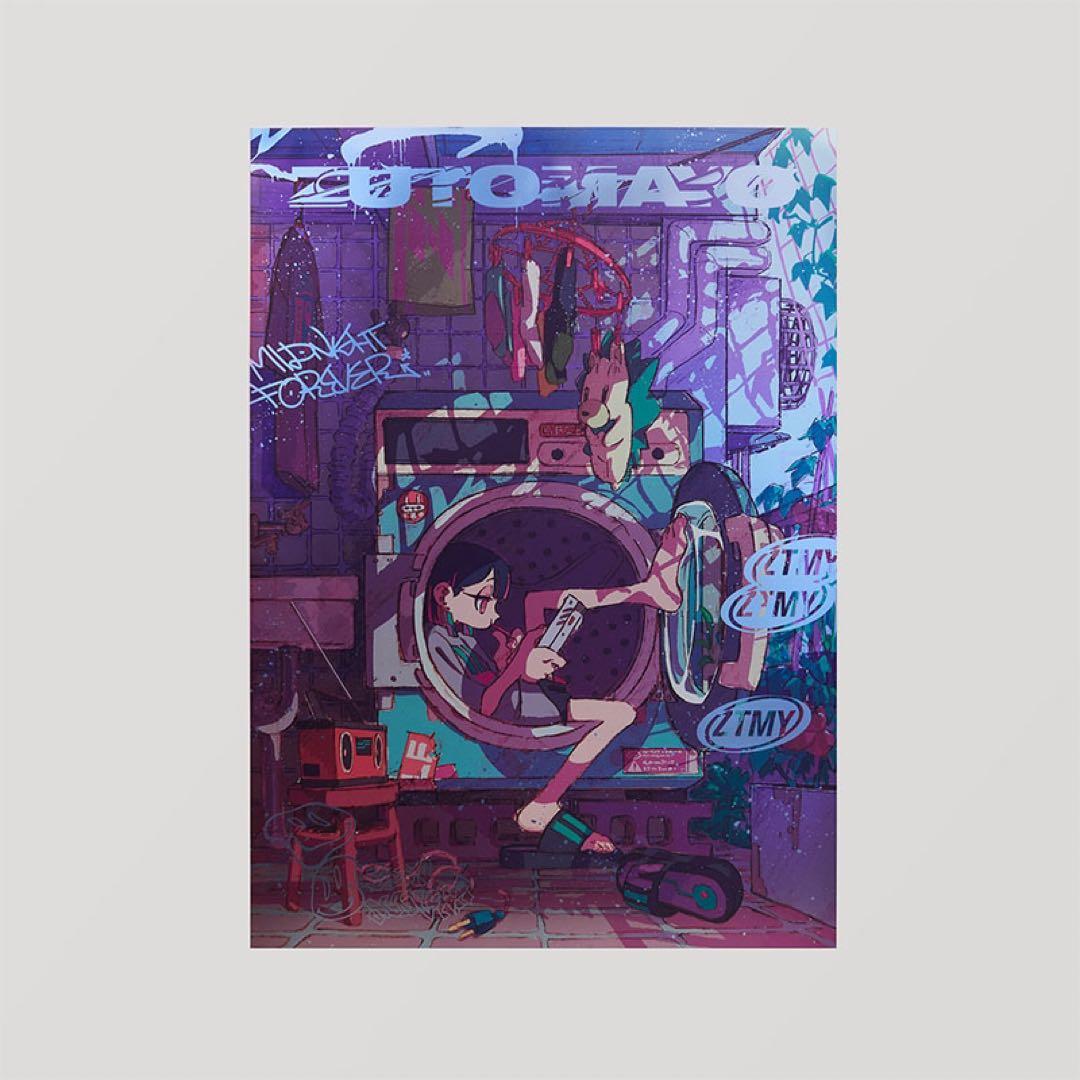 【生産終了品】ずっと真夜中でいいのに。 メタリックポスター2種