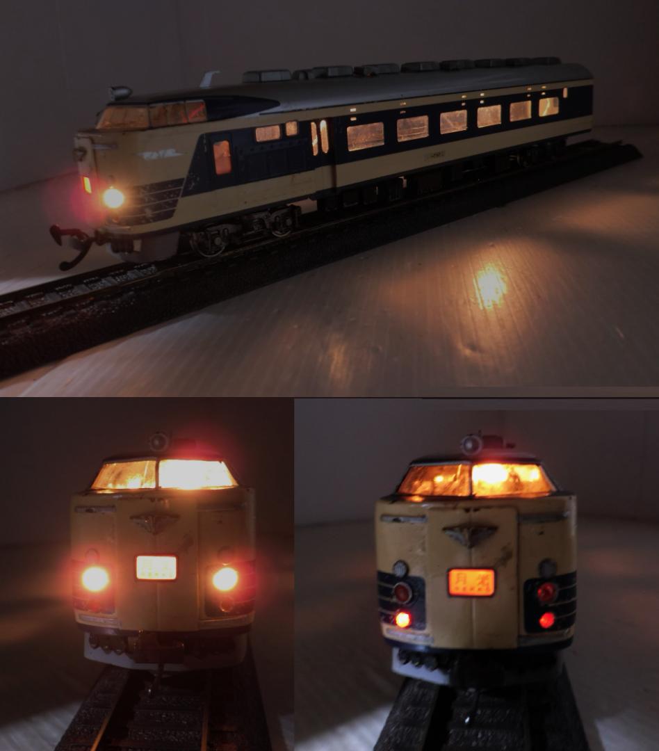 カツミ模型 HOゲージ 581系 寝台特急　4両