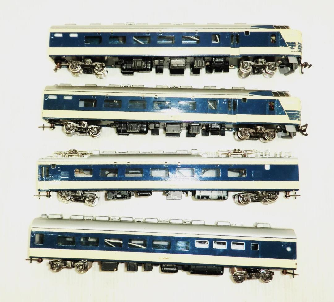 カツミ模型 HOゲージ 581系 寝台特急　4両