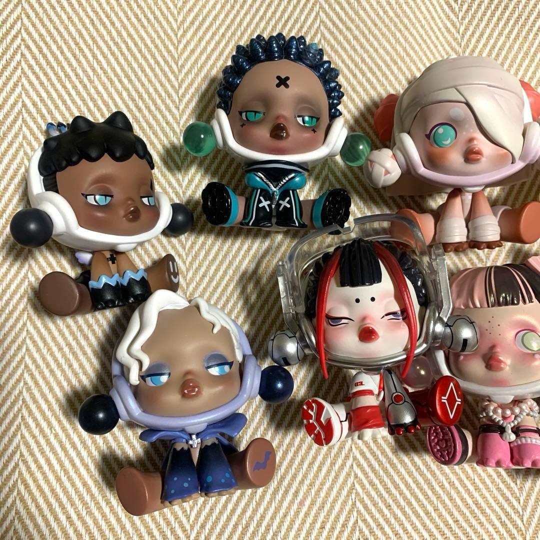 スカルパンダskullpandaフィギュア10体　ポップマートpopmart