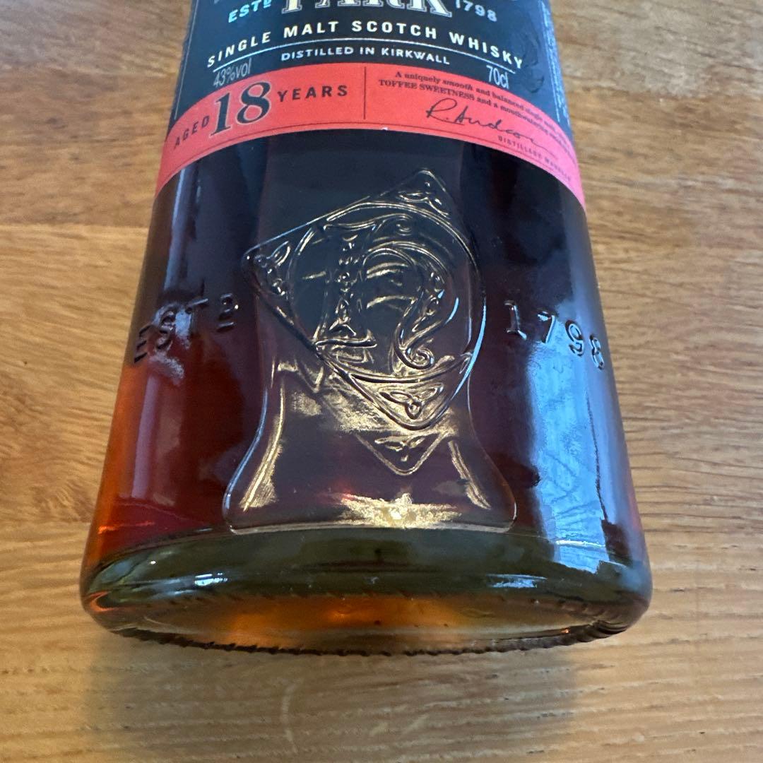 【終売品】ハイランドパーク　18年　旧ボトル