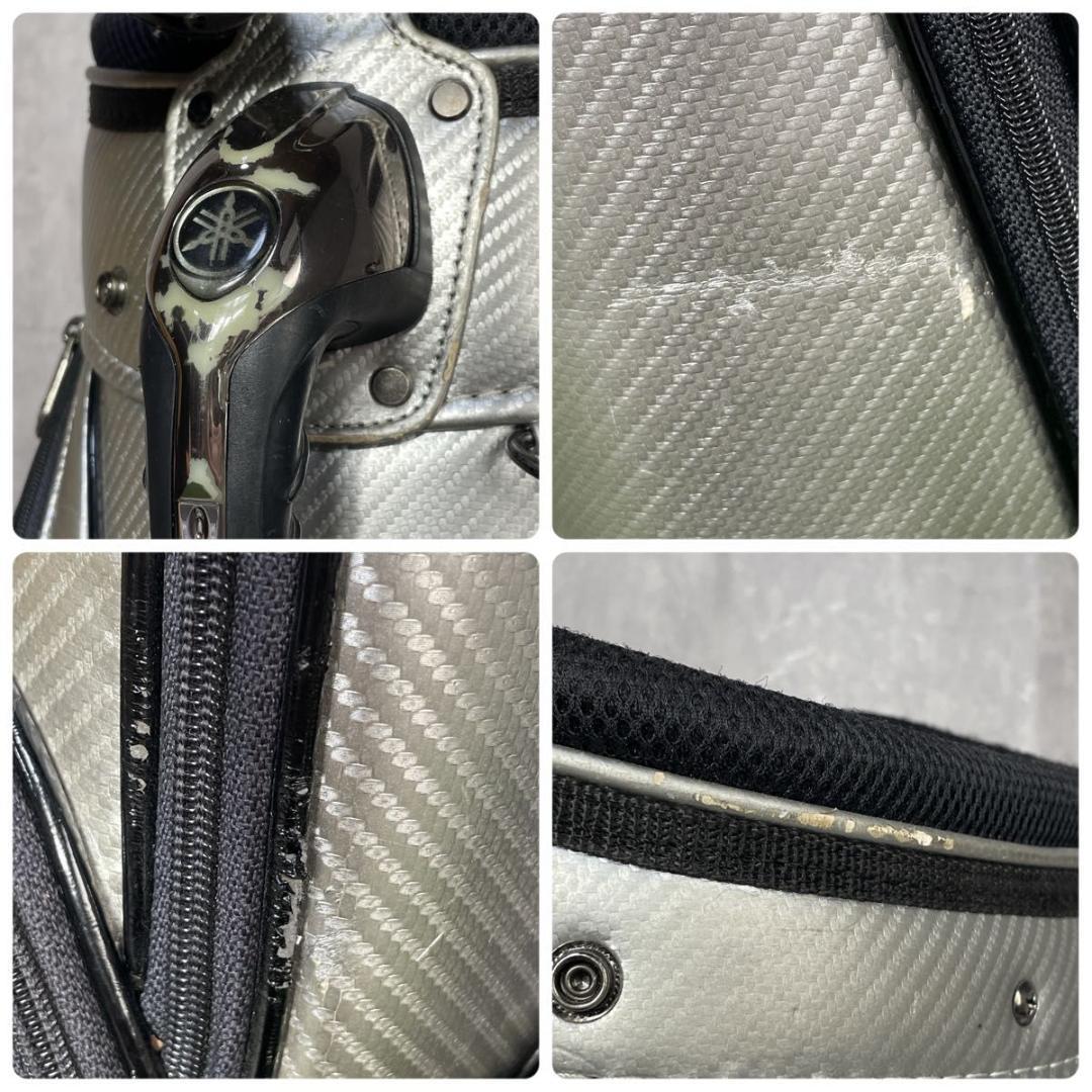 ヤマハ キャディバッグ ゴルフバッグ 3点式 YAMAHA 藤田寛之プロモデル