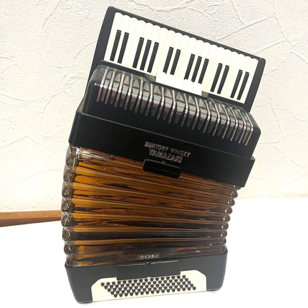 【値下・未開封】サントリーウィスキー 楽器シリーズ　アコーディオン型【古酒】