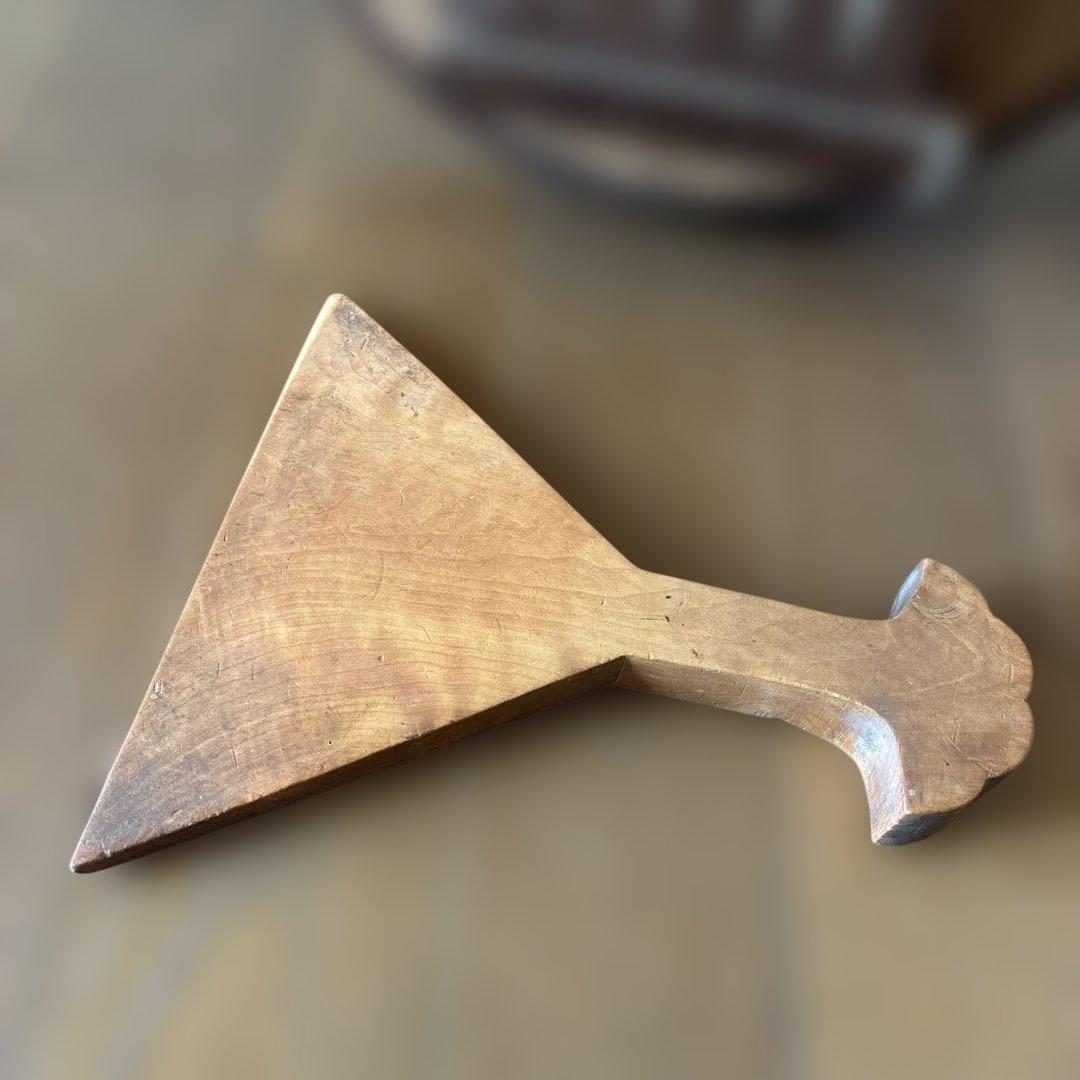 古い琵琶　古道具　和楽器　五弦