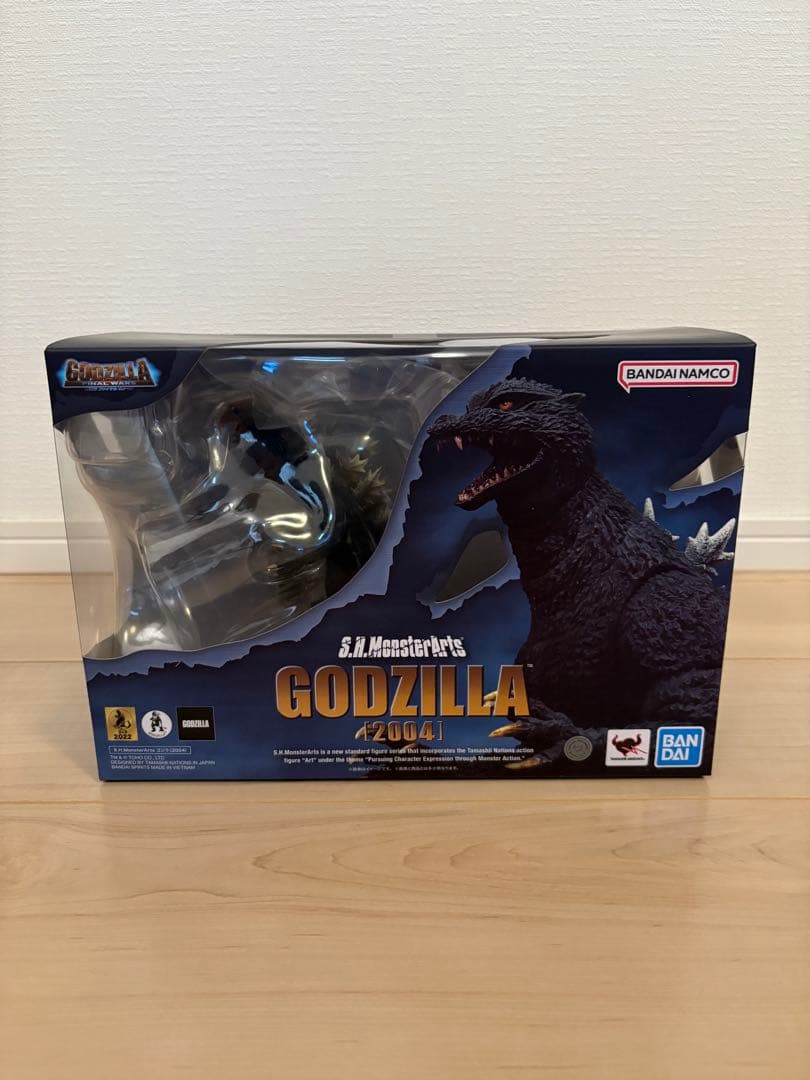 【新品未開封】S.H.MonsterArts ゴジラ 2004