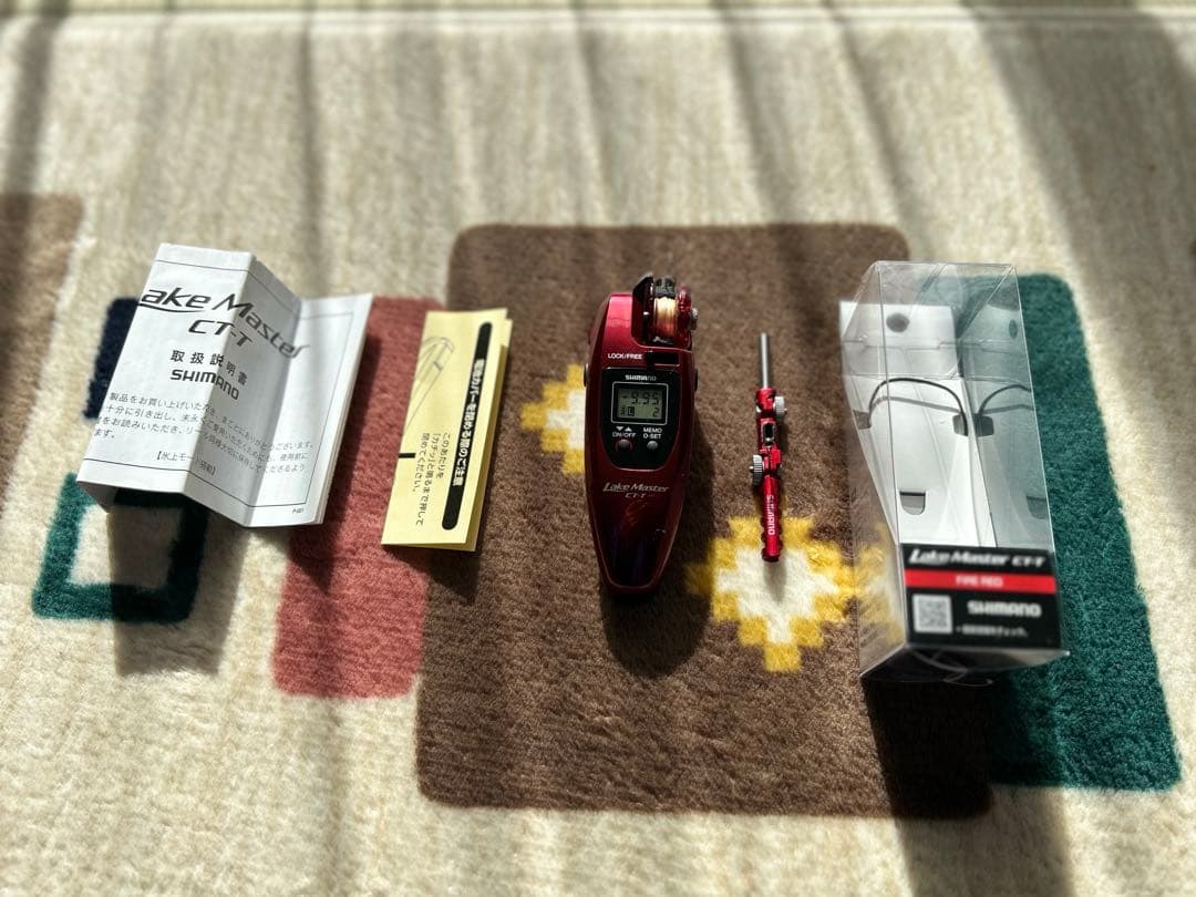 SHIMANO LakeMaster CT-T FIRE RED 中古