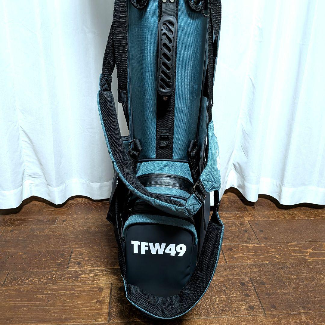 【極美品】TFW49 FORTYNINE キャディバッグ フードカバー付き