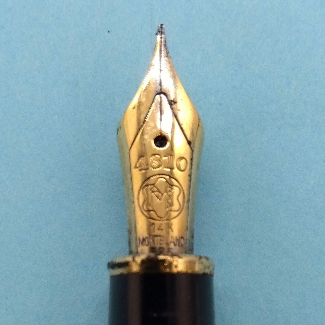 LA07 モンブラン 極美品 マイスターシュテュック 万年筆 ペン先14K