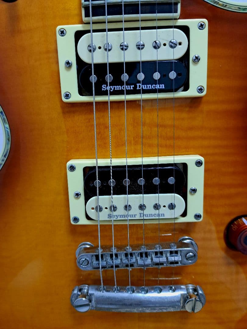 【入手困難】LTD EC-1000FM Amber Sunburst