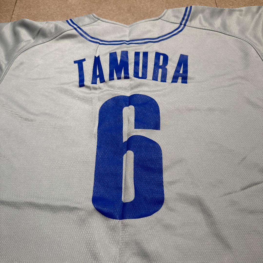 横浜ベイスターズ　多村仁志　ユニフォーム　ベースボールシャツ　野球　応援　グレー