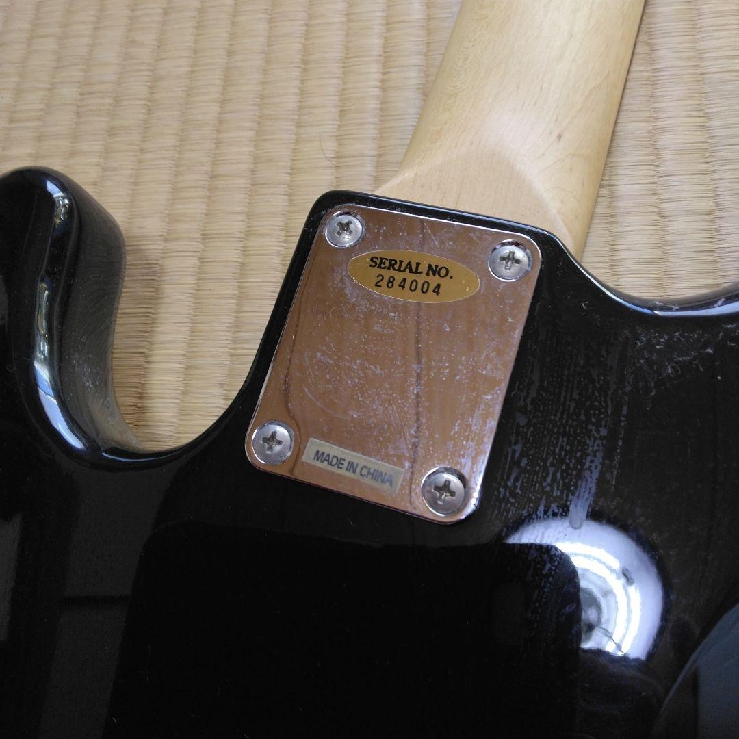 BUSKER'S エレキベース ブラックキャップ欠品