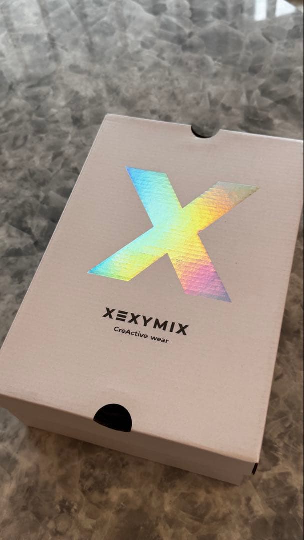 XEXYMIX トレーニングシューズ 24.0cm ホワイト/ブラック