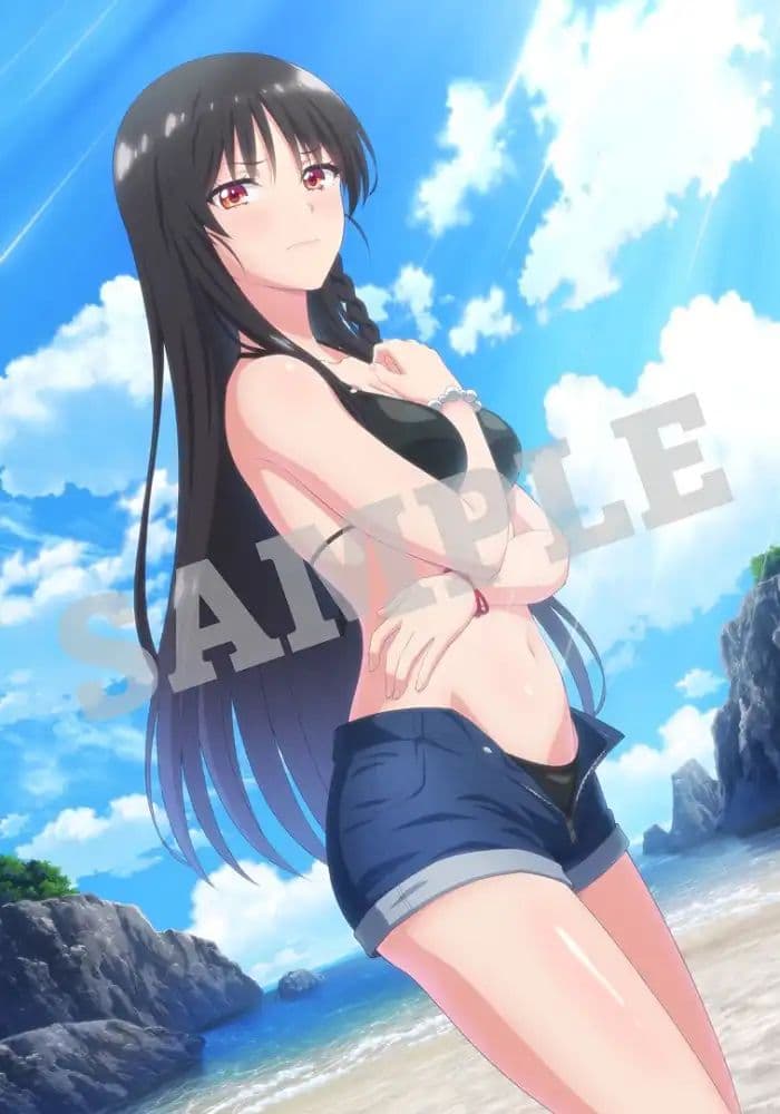 ようこそ実力至上主義の教室へ　B2 W スエード タペストリー　堀北鈴音　特典