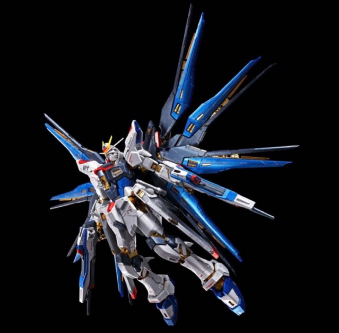 RG ストライクフリーダムガンダム チタニウムフィニッシュ&光の翼