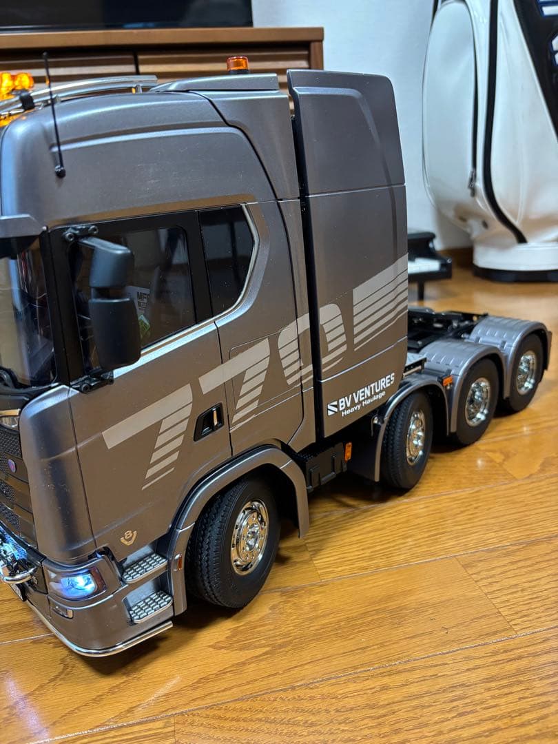 タミヤ1/14 スカニア　770S 8×4/4 フルオペレーション