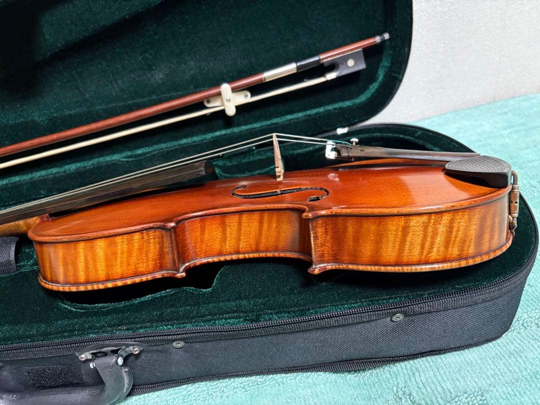 鈴木政吉 No.7 4/4 激虎杢 バイオリン 美品