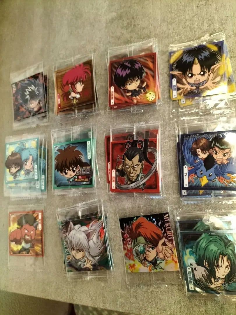 幽遊白書 ウエハースシール即購入禁止