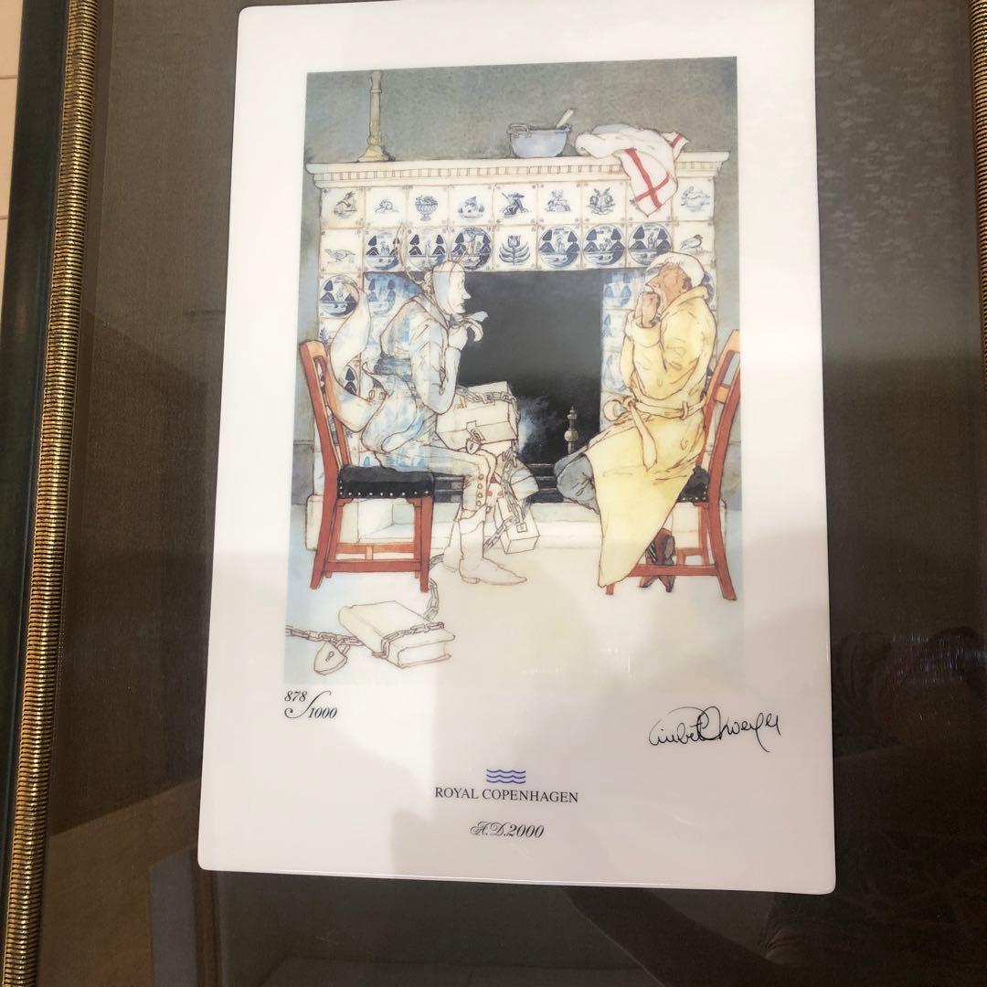 ロイヤルコペンハーゲン陶板画