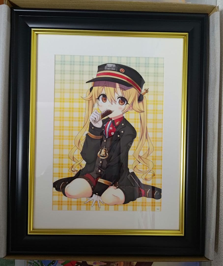 オンラインくじ　まいてつ１００万本突破記念!!　　A4高精細複製原画　オリヴィ