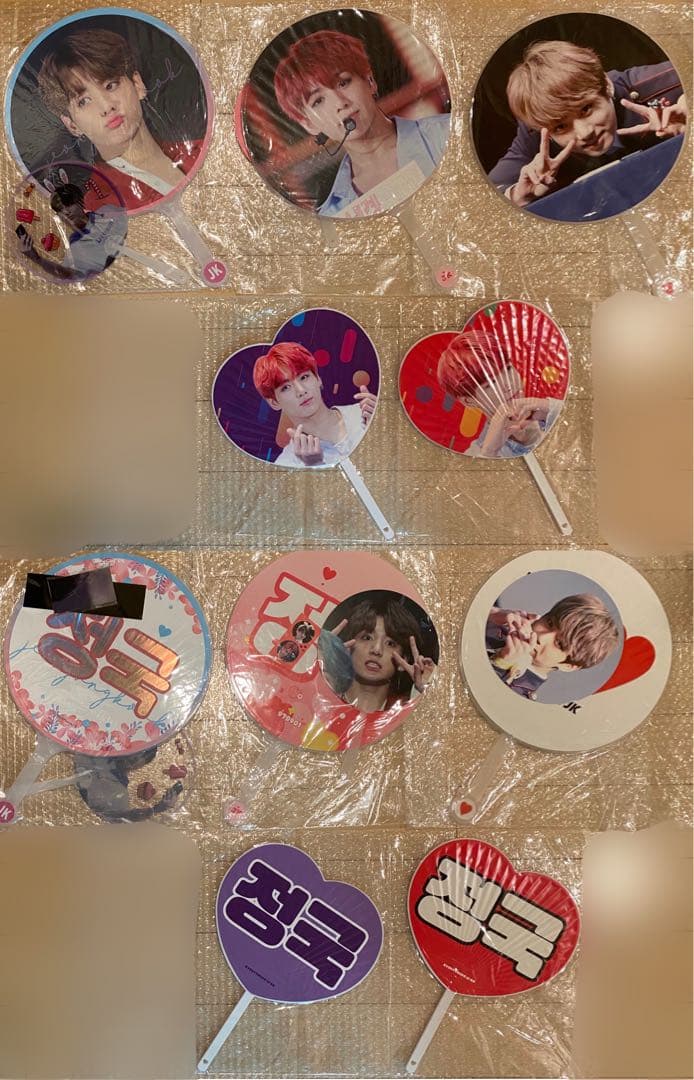 BTS ジョングク マスター フォトブック うちわ カプホル スローガン