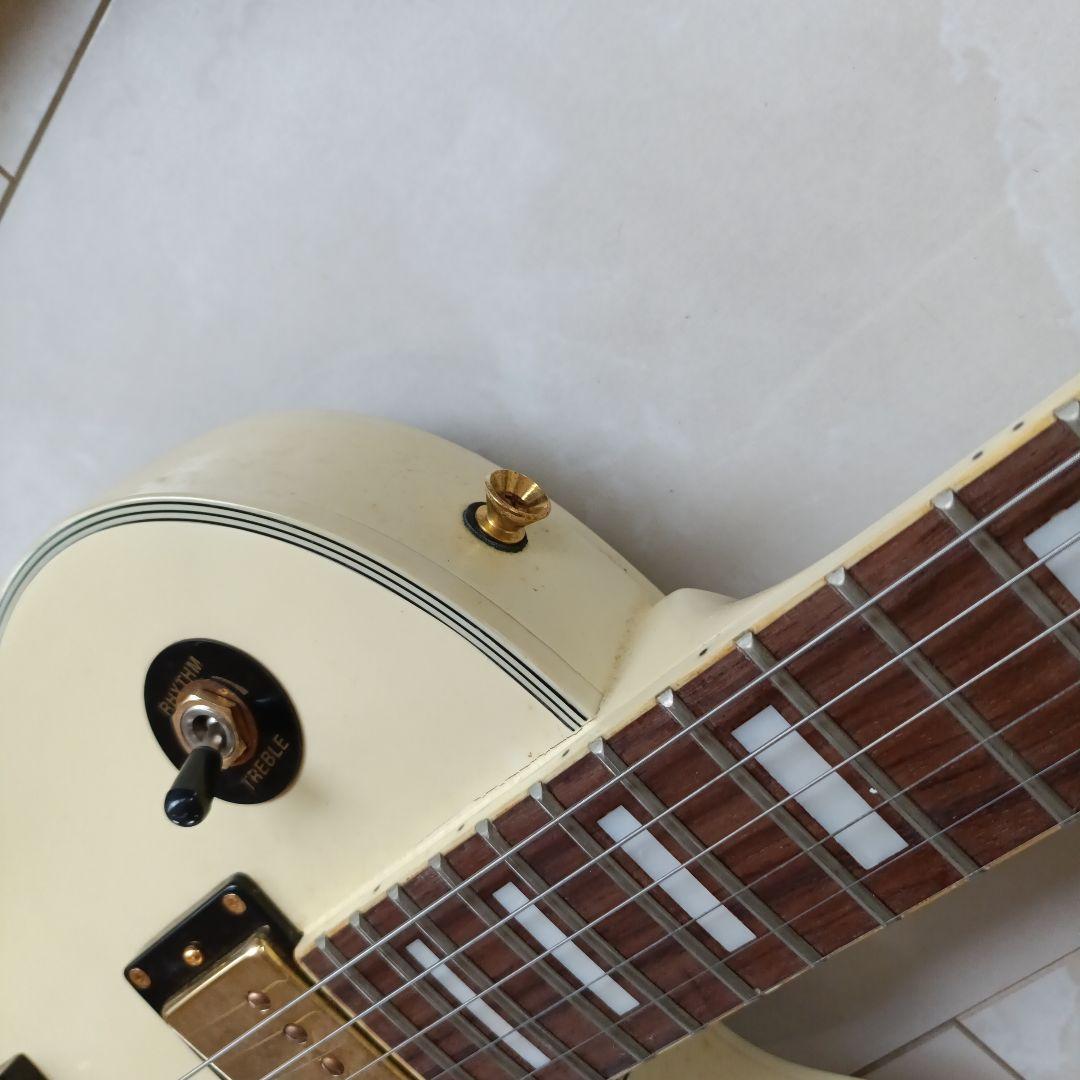 ProtocGenic レスポールスタイル エレキギター アイボリー