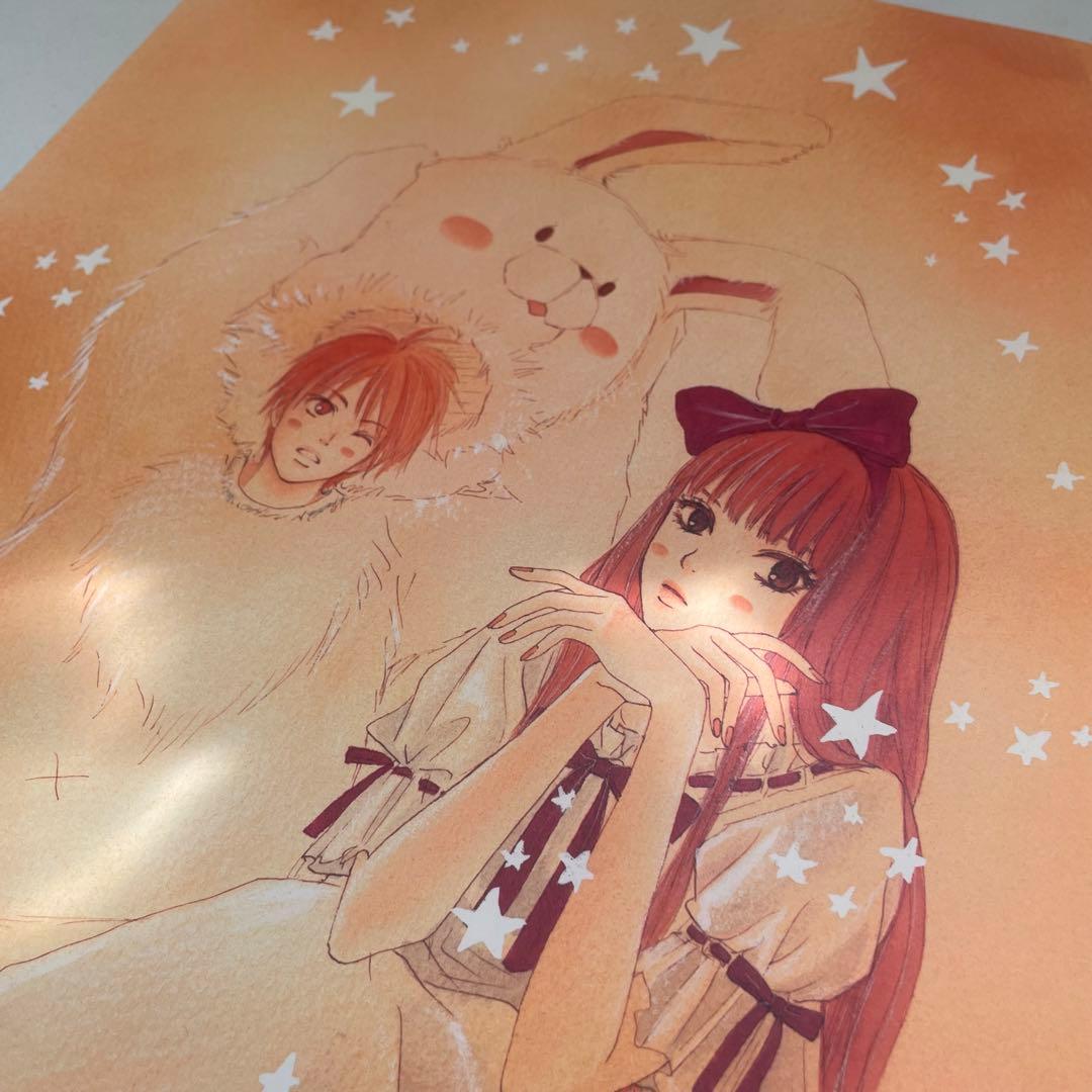 4. 椎名軽穂 カラー複製原稿 君に届け複製原稿 別冊マーガレット