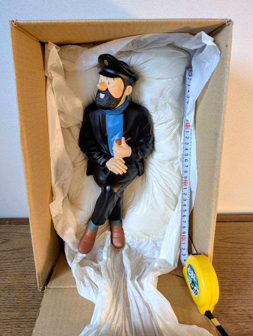 〈タンタンの冒険ハドック船長レジンフィギュアモデル（大）フランス製〉