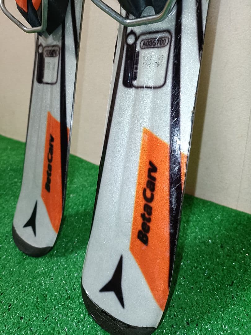 アトミック ショートカービングスキー(98cm)＋ビンディング