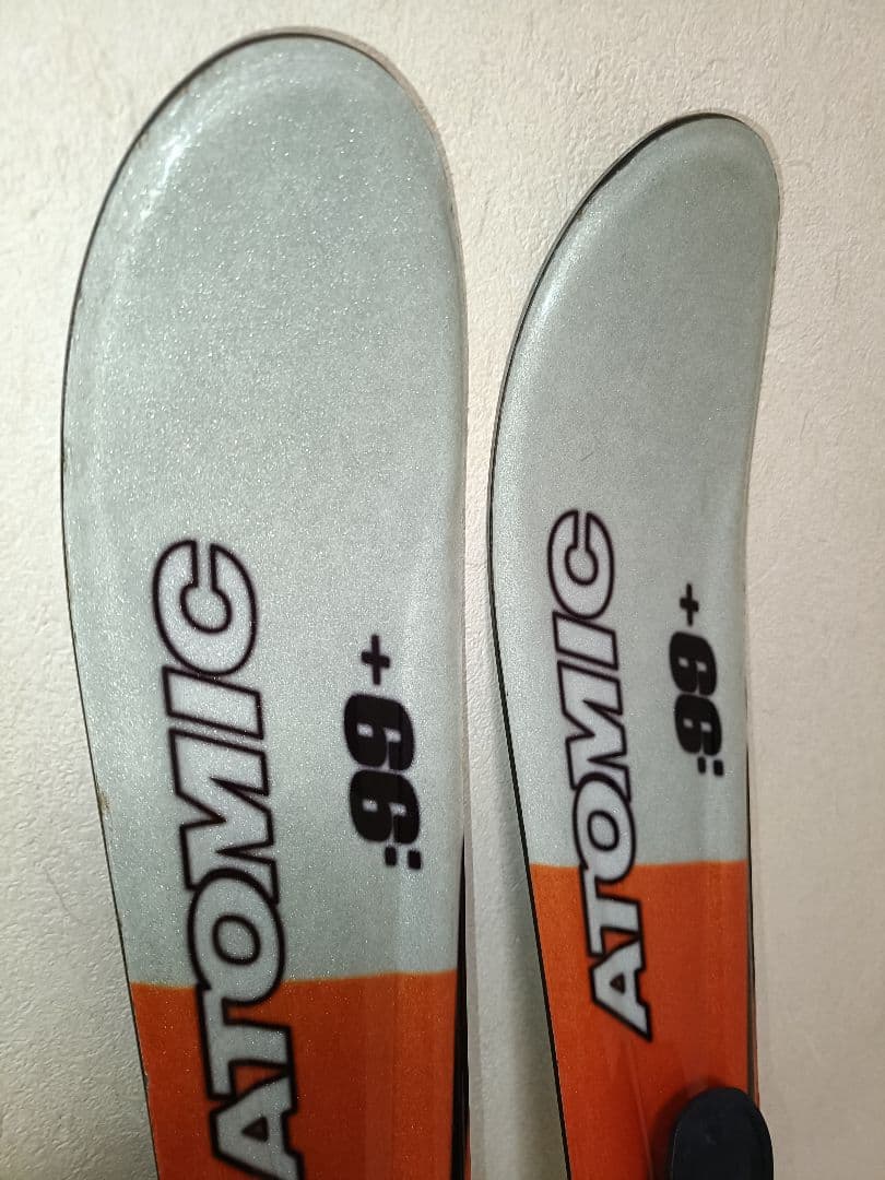 アトミック ショートカービングスキー(98cm)＋ビンディング