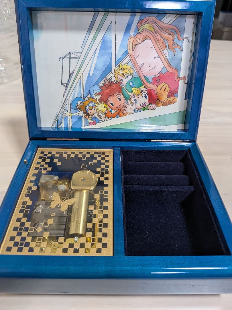 デジモンアドベンチャー　プレミアムオルゴール　ver2 ブルー　Blue