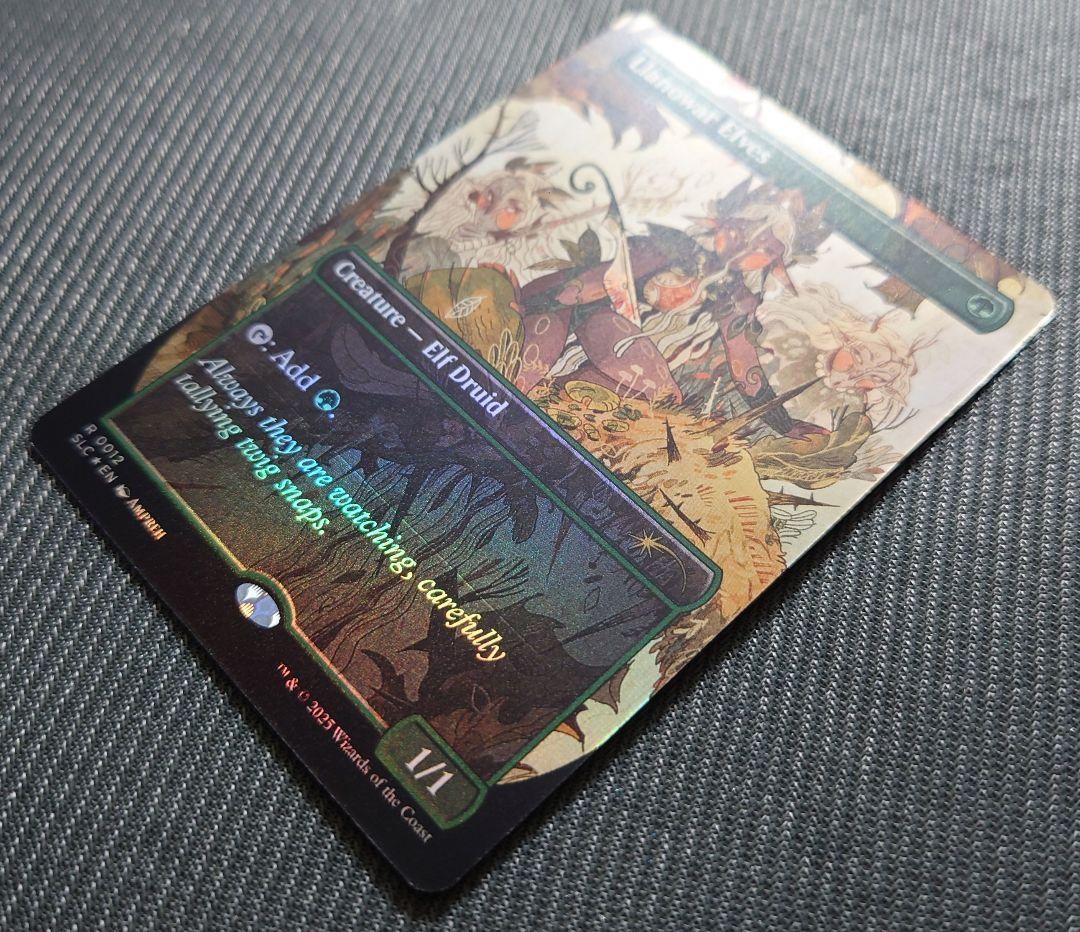 mtg ２枚セット フルアート FOIL ラノワールのエルフ slc sld