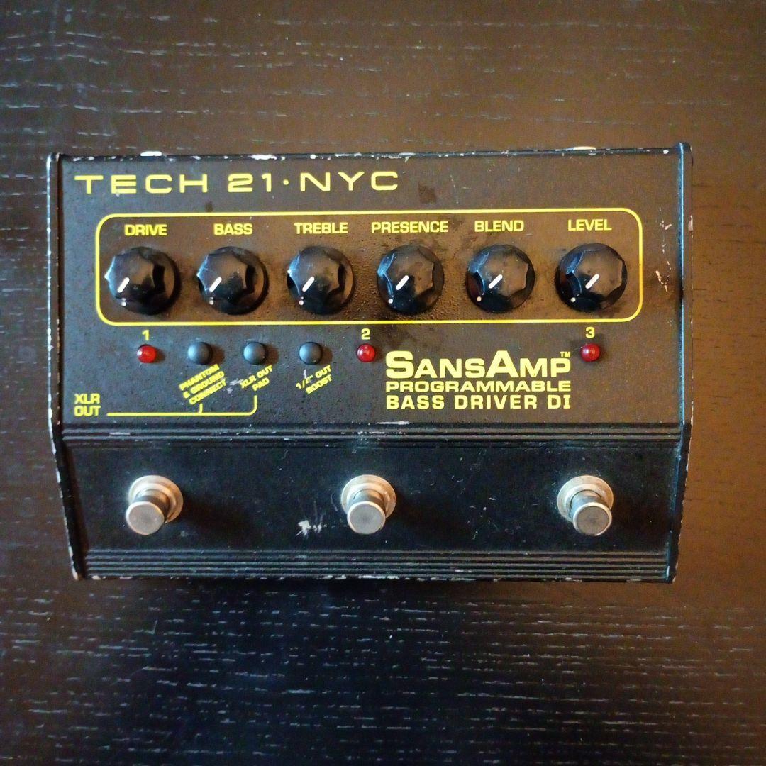 TECH 21 SansAmp Bass D DI　ベース　プリアンプ