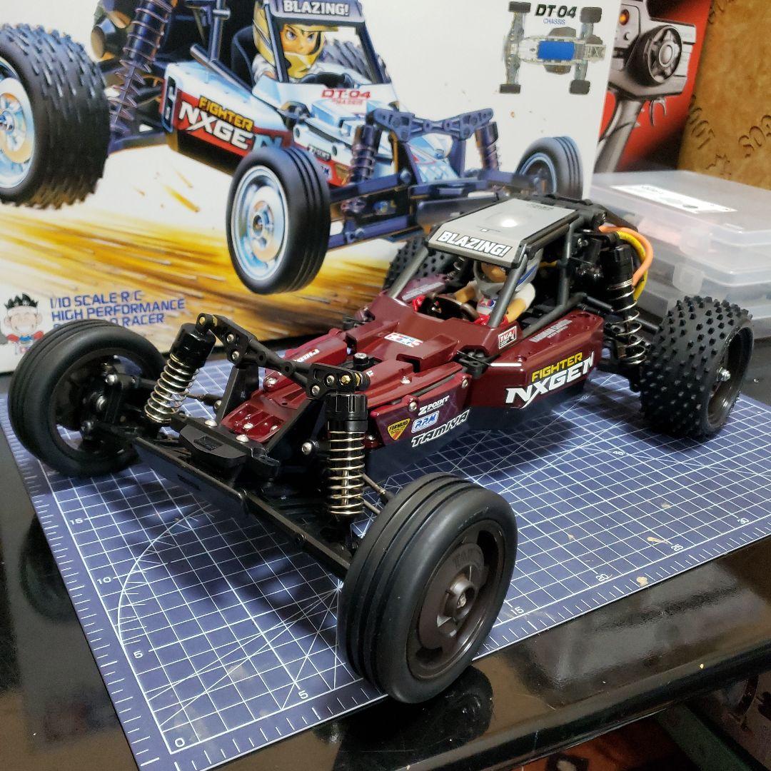 タミヤ 2025 DT04 ファイターネクスジェン カスタム ブラシレスセット③