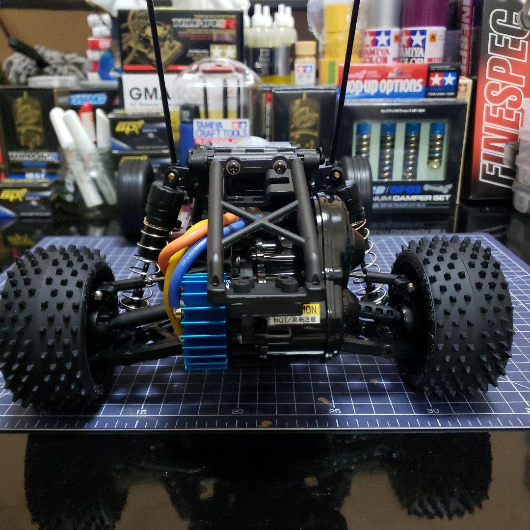 タミヤ 2025 DT04 ファイターネクスジェン カスタム ブラシレスセット③