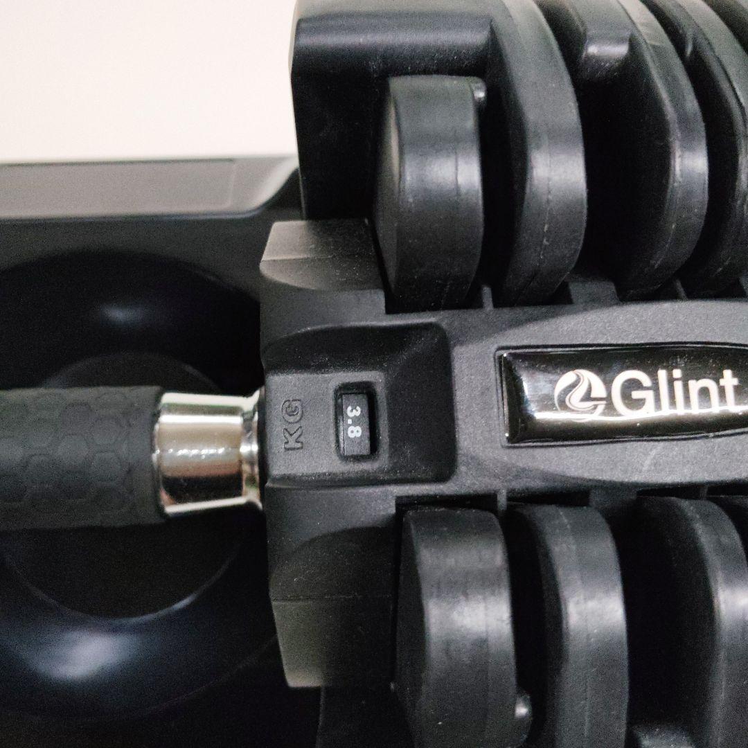 Glint 可変式ダンベル スタンド付き フレックスベル類似　２０キロ ①