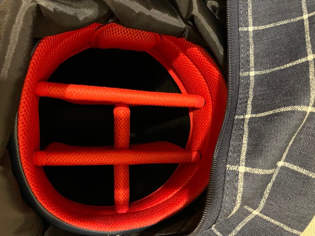 adidas ゴルフバッグ・キャディバッグ チェック柄