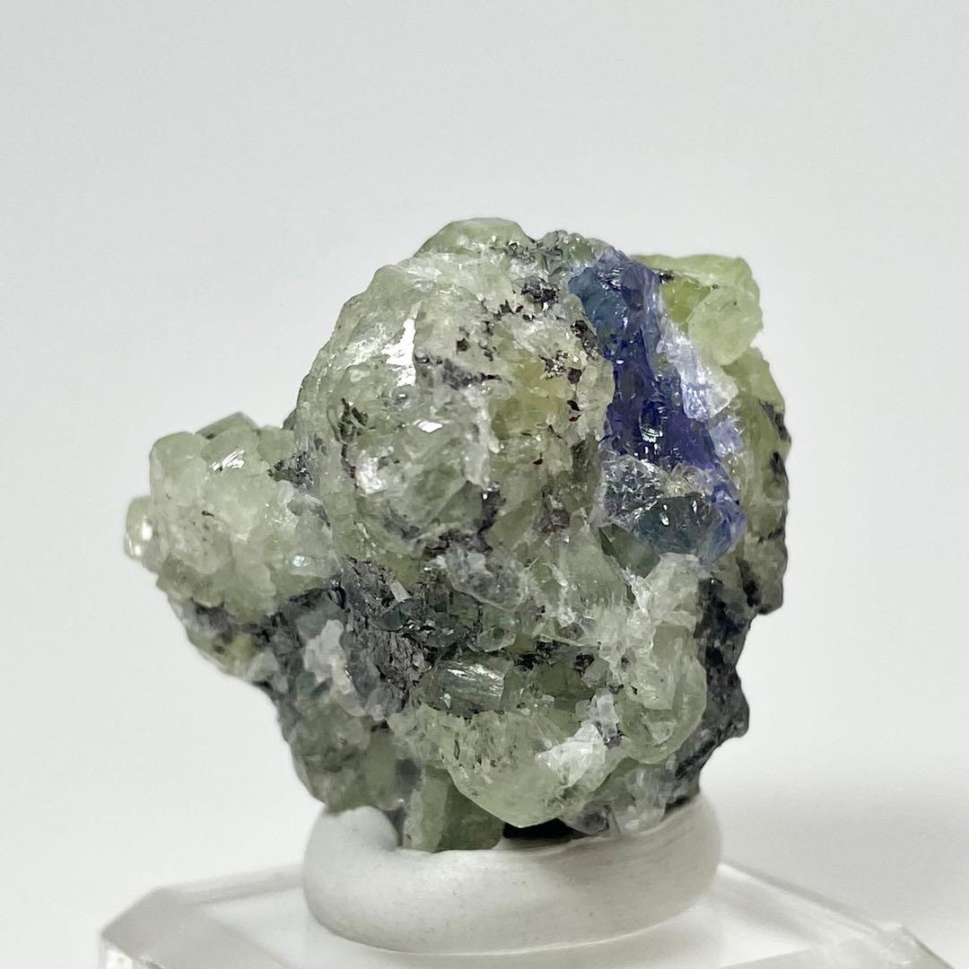 タンザナイト　プレナイト　鉱物標本　原石　天然石　ストーン　ゾイサイト　非加熱