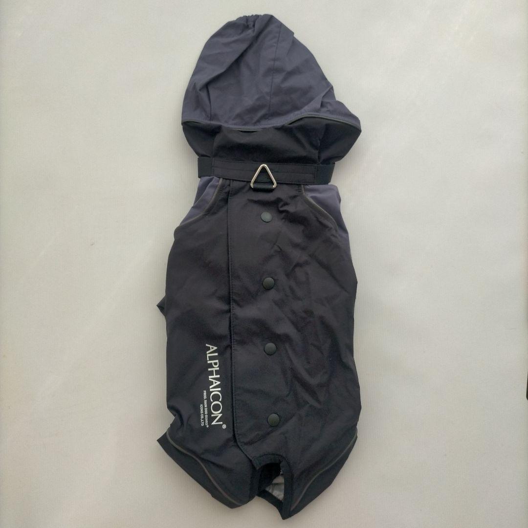 ALPHAICON アルファアイコンブラック レインコート新品
