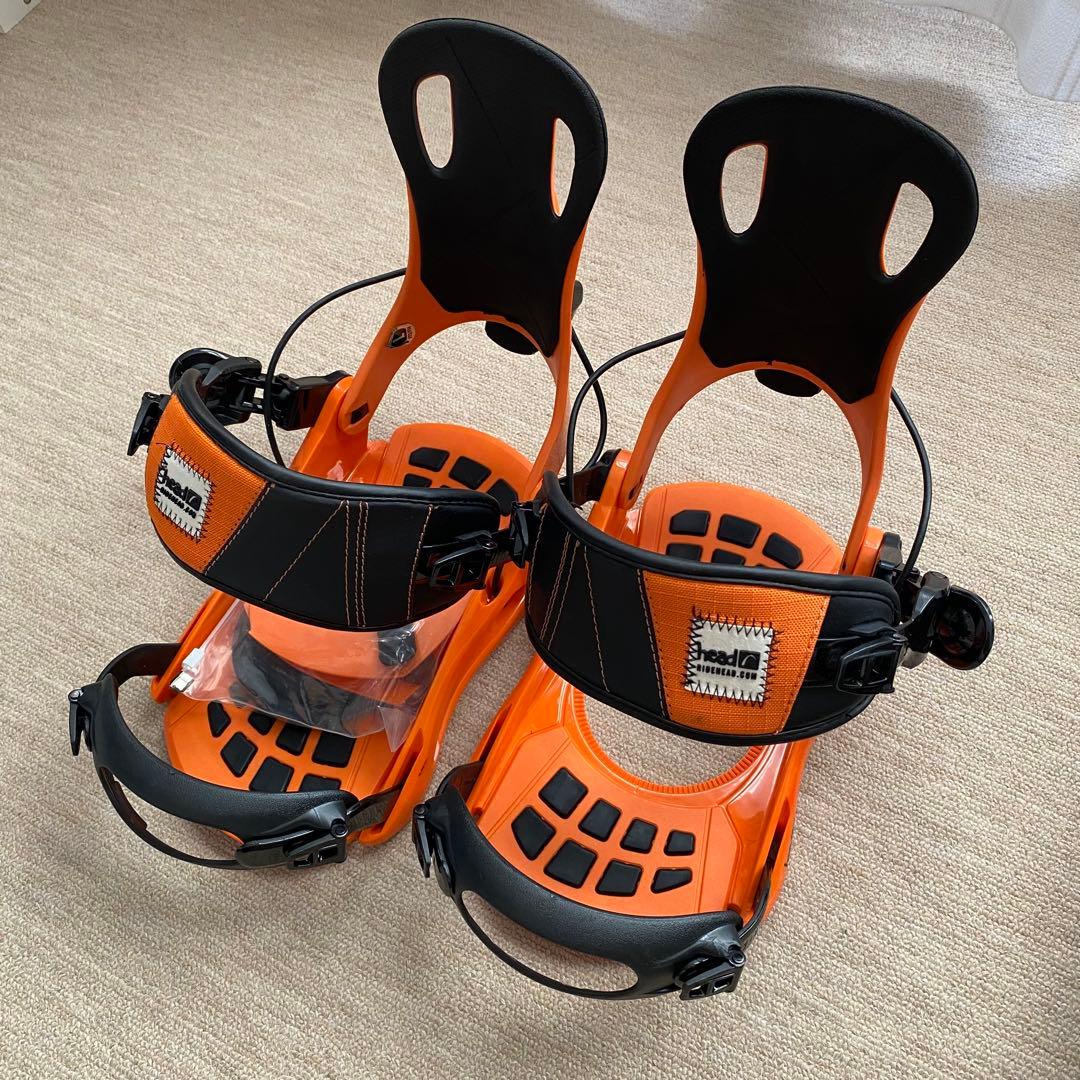 HEAD スノーボード ビンディング オレンジ　Lサイズ