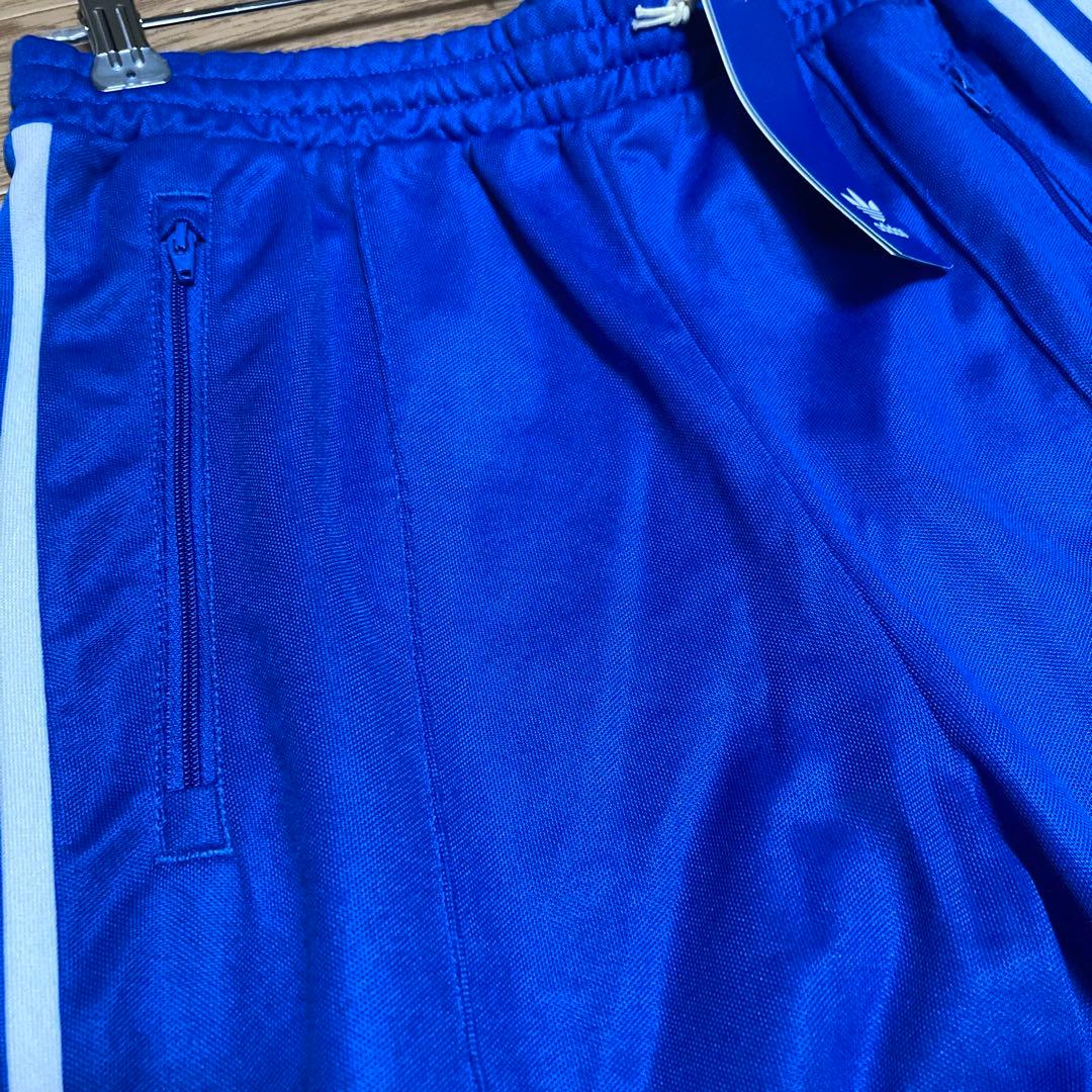 【新品】完売サイズ❗️adidasベッケンバウワー青トラックパンツ　ジャージXL