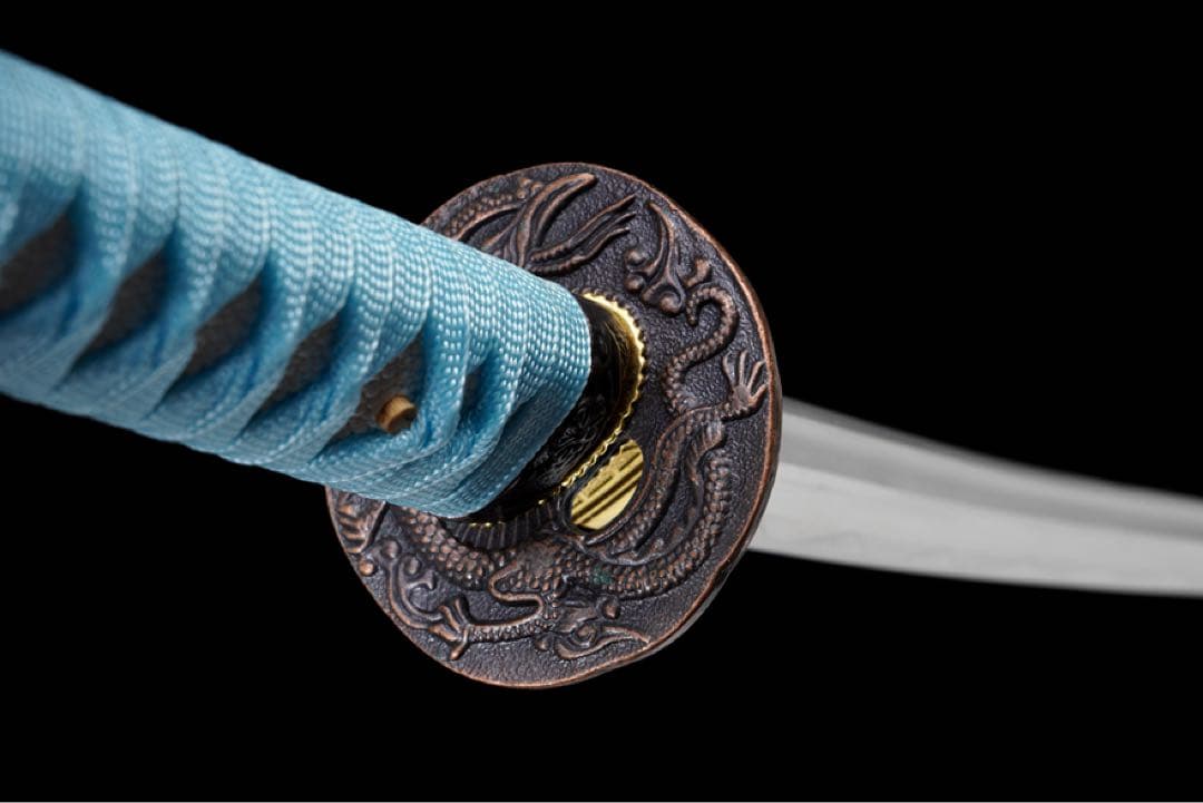 龍盤の侍模造刀 居合刀 武士道 武具 漢剣 唐刀 龍泉剣 手鍛造打