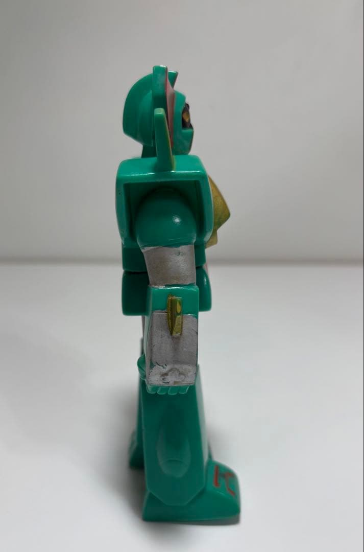 超合体魔術ロボギンガイザー ブルゲイター タケミ ソフビ 当時物 昭和レトロ