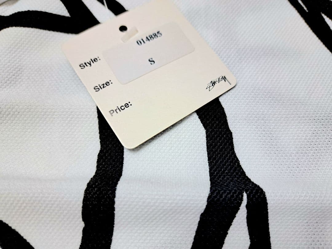 【ゴルフ・S新品 】Stüssy × FL アトミックリング ポロシャツ 白