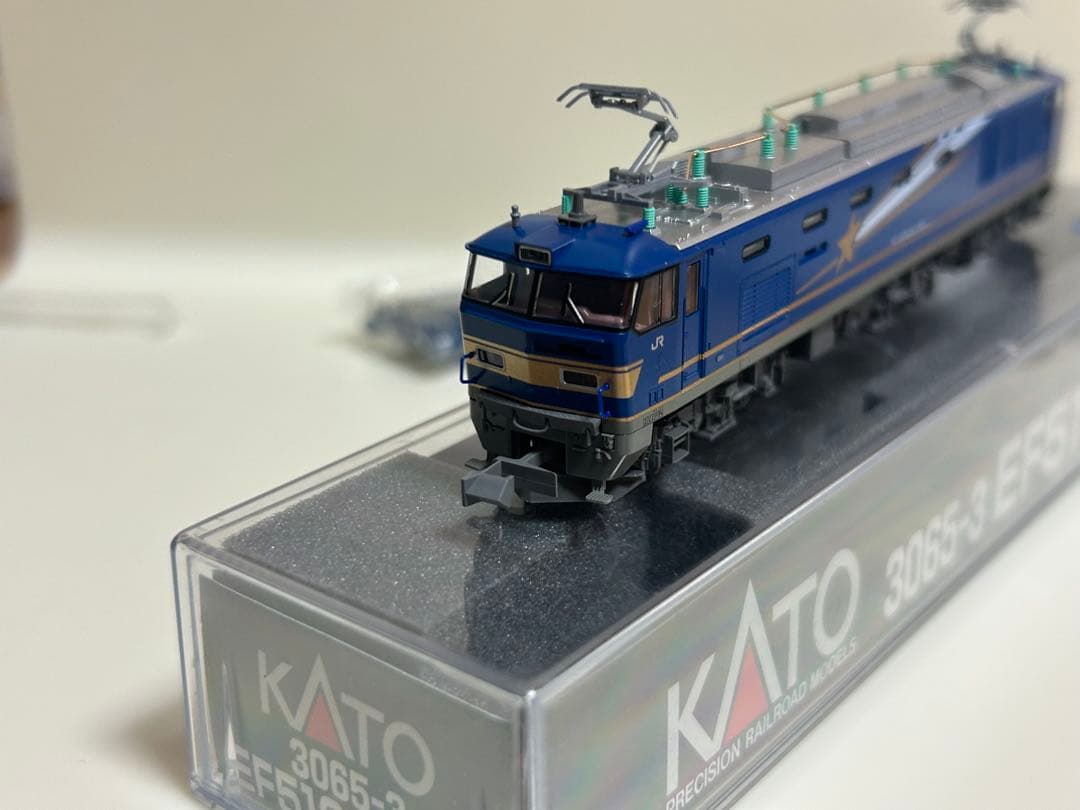 鉄道模型　Nゲージ　KATO 3065-3 EF510 北斗星色
