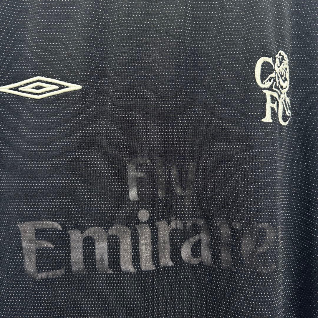 Chelsea FC Umbro サッカーユニフォーム ゲームシャツ L 黒