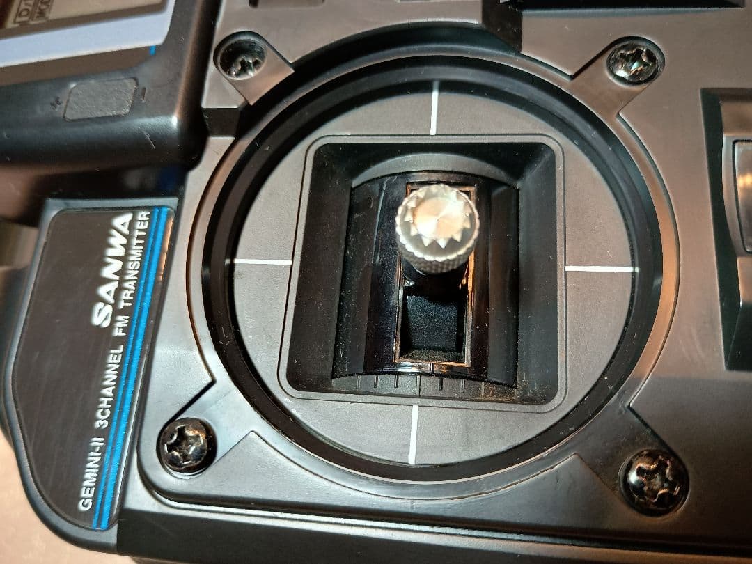 サンワ GEMINI Ⅱ送受信機セット 中古品 ジェミニ 2 フタバ SANWA